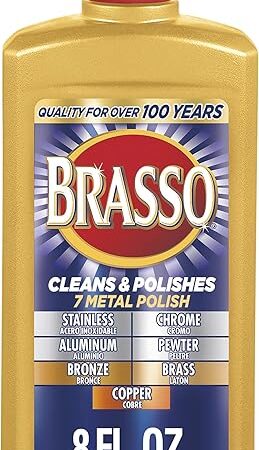 Brasso Multi-Purpose Metal Polish, 8 oz