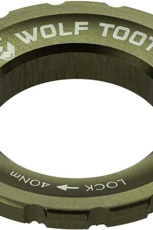 Wolf Tooth Centerlock Rotor Lockring Raw Silver