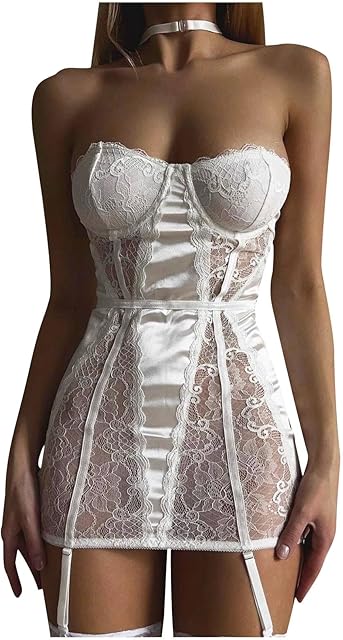 Fishnet Bodysuit Sexy Dress Mesh Backless Fish Net Bodysuit Sexy Lingerie for Women See Through Naughty Costumes