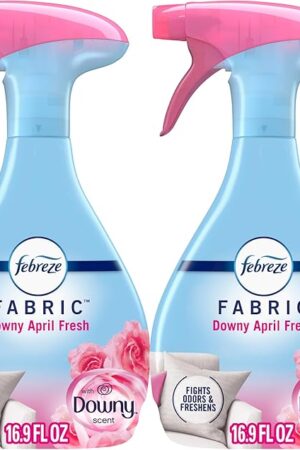 Febreze Odor-Fighting Fabric Refresher, Downy April Fresh, 169 fl oz, Pack of 2