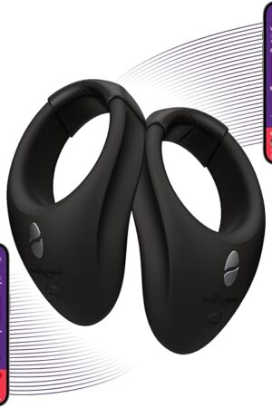 We-Vibe Tease Us Set Bond + Bond | Male Vibrator | Wearable Cock Rings | Vibrating Penis Rings - Quick-Release | App & Remote Controlled | 2 Sizes & Custom Fit | Adult Sex Toys for Men and Couples