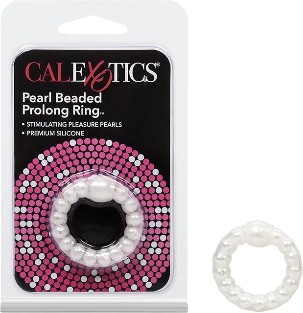 CalExotics Pearl Beaded Prolong Ring, Pearl