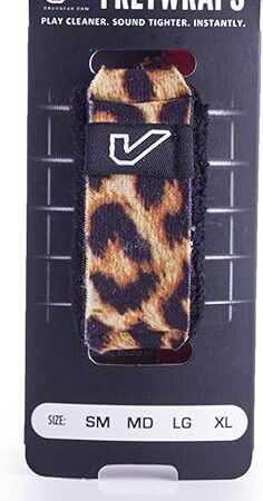 Gruv Gear FretWraps Wild 'Leopard' String Muter 1-Pack (Large) (FW-1PK-LEP-LG)