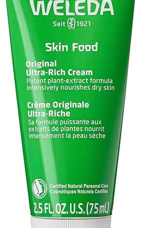 Weleda Skin Food Original Ultra-Rich Body Cream 25 Fluid Ounce, Plant Rich Hydrating Moisturizer with Pansy, Chamomile and Calendula