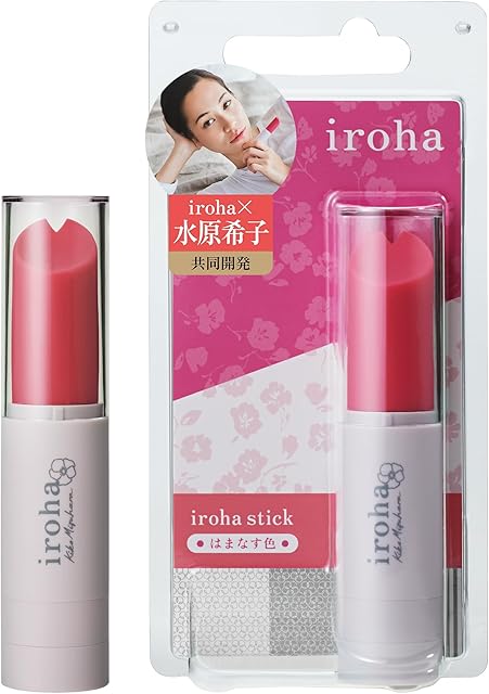 iroha Stick Vibrator for Women, iroha & Kiko Mizuhara Collaboration, Dial Type Adjustable Waterproof Speed Bullet Vibrator, Hanamasu