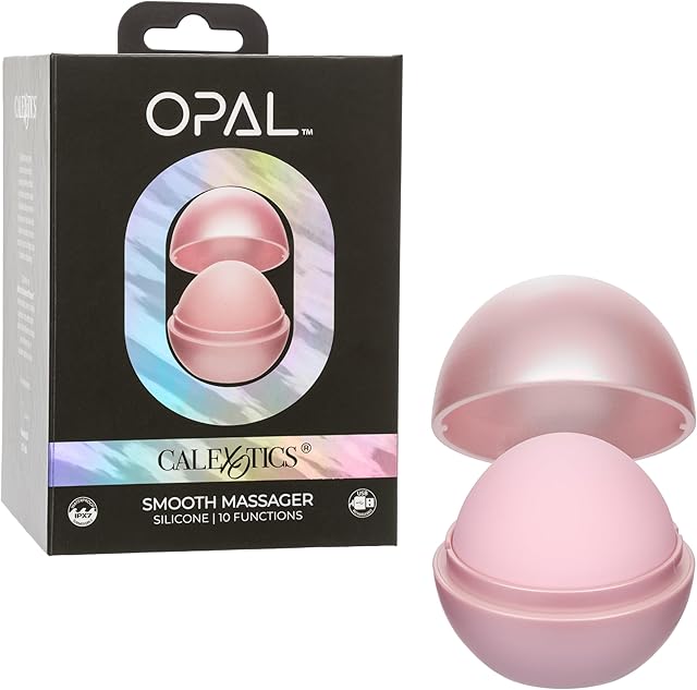 CalExotics Opal Smooth Massager, Adult Sex Toy Vibrator for Women and Her - SE-0008-70-3