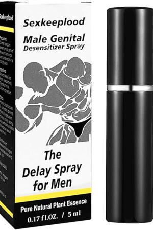 Delay Sprayer for Long Last Men,Last Longer in Bed for Man Supplement,Delay Without Losing Pleasure,Last Longer in Bed,0.17FlOz