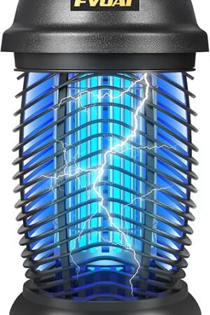 Bug Zapper Outdoor, Mosquito Zapper, Fly Zapper, Fly Traps, Mosquito Trap for Outdoor, 3 Prong Plug, ABS Plastic Outer