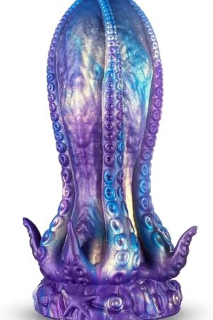 964 in Extra Large Anal Training Plug - Silicone Butt Plug for Advanced Users - Octopus Fantasy Monster Dildo - G-Spot Stimulator and Prostate Massager for Men