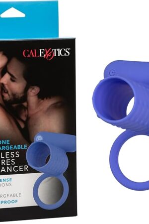 CalExotics Silicone Rechargeable Endless Desires Enhancer Cock Ring Vibrator for Men - SE-1844-30-3