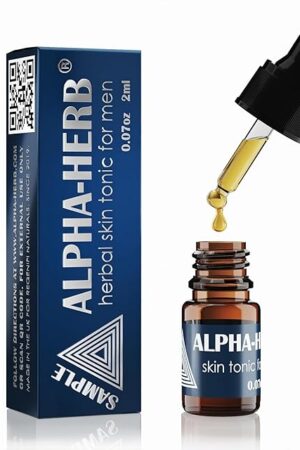 Alpha-Herb? 100% Natural Herbal Delay Spray Drops - 12-20 Applications (2ml: 5+ Applications)