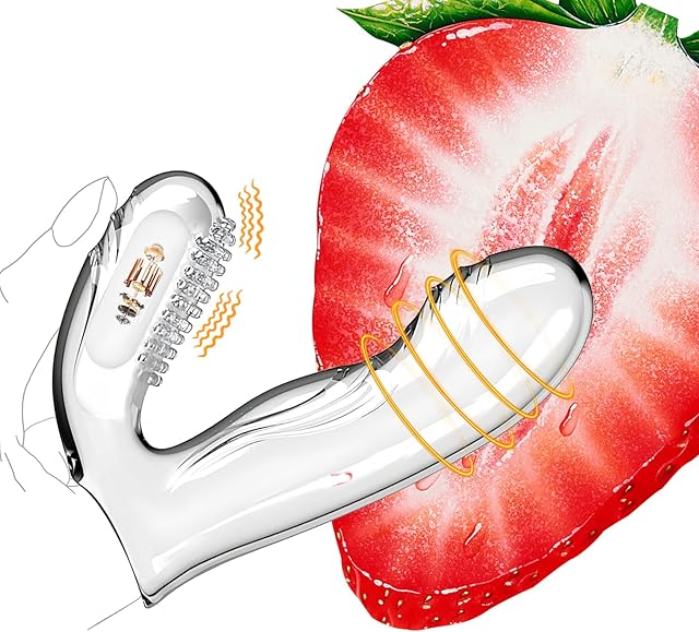 Finger Vibrator for Couples Clitoral Stimulator, Women Sex Toys with Clitoris Nipple Female Vibrators, Mini Clit Vibrator Female Sexual Pleasure
