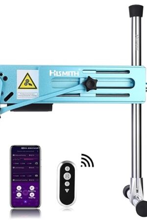 Hismith Premium 3.0 Pro, Sex Machine with KlicLok System, Wire and Intelligent APP Controlled Love Machine with Dildo, Blue