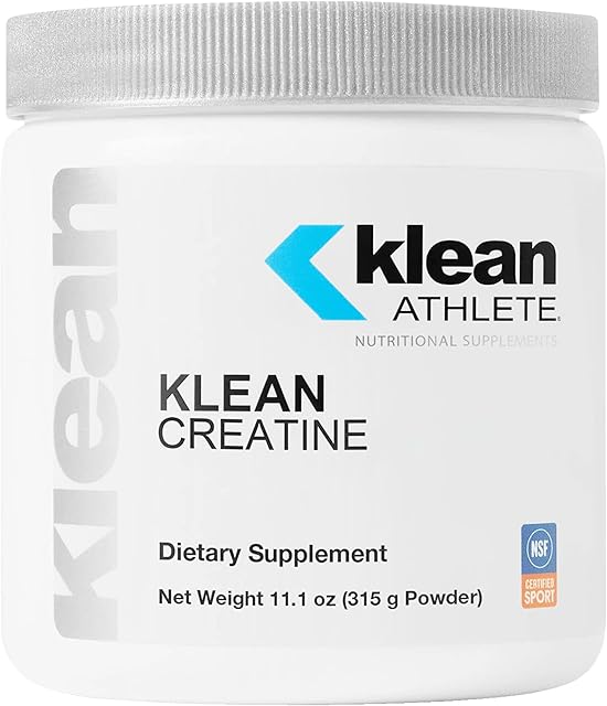 Klean Athlete Klean Creatine - Supports Muscle Strength, Performance & Recovery from Strenuous Exercise* - NSF Certified for Sport - 111 Ounces - Unflavored