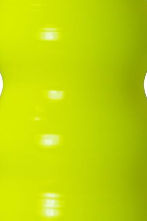 3D Printed Dildo LeLuv Replica Cock and Balls 7 inch Length 1.25 inch Girth Banana Yellow
