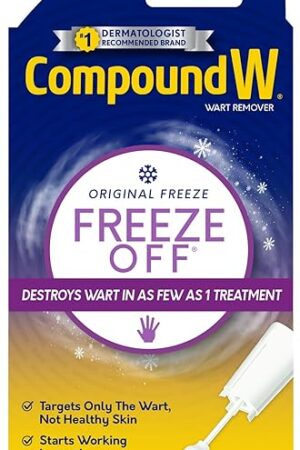 Compound W Freeze Off Wart Remover, Maximum Freeze, 8 Applications