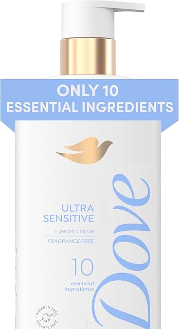 Dove Serum Body Wash Ultra Gentle hydrating cleanse with only 10 essential ingredients 18.5 Fl Oz