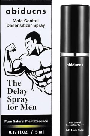 Delay Spray for Men, Performance Enhancing,Boost Confidence and Sensitivity with Gentle,Ideal for Sensual Experiences,0.17FL.OZ./5ML