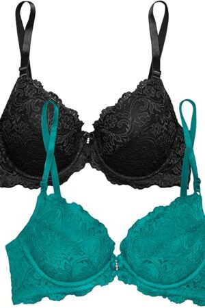 womens Signature Lace Push-up Bra - Perfect for Seeking Effortless Style and Comfort