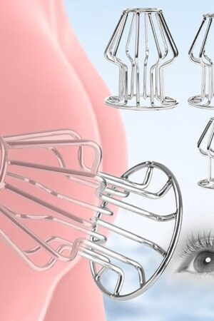 Hollow Anal Plug Set, 3 Pack of Stainless Steel Hollow Tunnel Butt Plug Speculum Spreader Metal Fetish Plug Adult Sex Toy for Men, Women, Couple Lovers