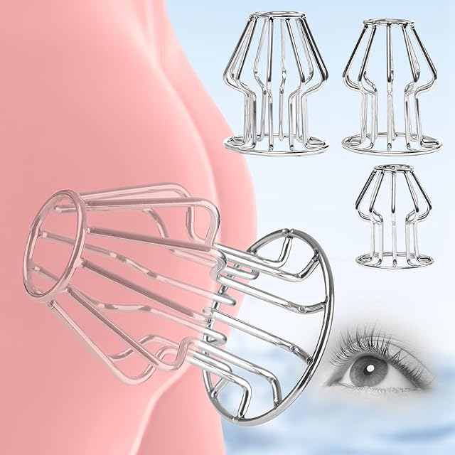 Hollow Anal Plug Set, 3 Pack of Stainless Steel Hollow Tunnel Butt Plug Speculum Spreader Metal Fetish Plug Adult Sex Toy for Men, Women, Couple Lovers