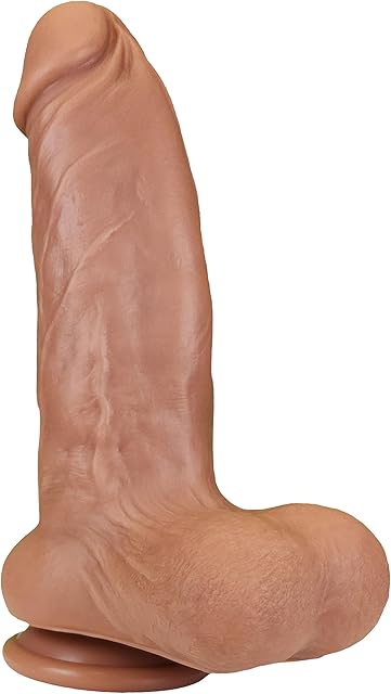 The Plumber by FUKENA - Realistic Dual Density Silicone Dildo, 6.0 Inch Insertable, 2.2 Inch Max Width (Medium Skin)