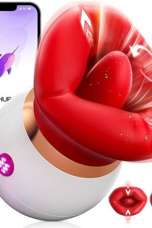 Vibrator Adult Sex Toys for Women - 3IN1 Mouth-Shaped Sucking Vibrator, 10 Tongue Licking 3 Sucking Nipples Anal Clit Sucker Vibrater, G Spot Vibrators Clitoral Stimulator Couples Sex Toys