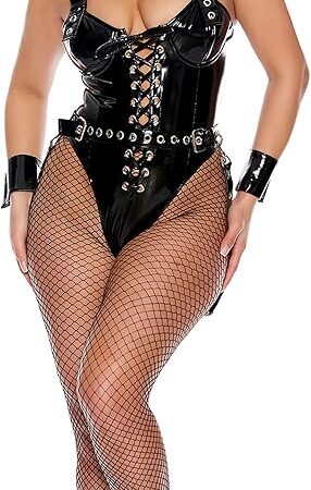 Women's A Hole Lotta Bunny Sexy Bunny Costume, Black