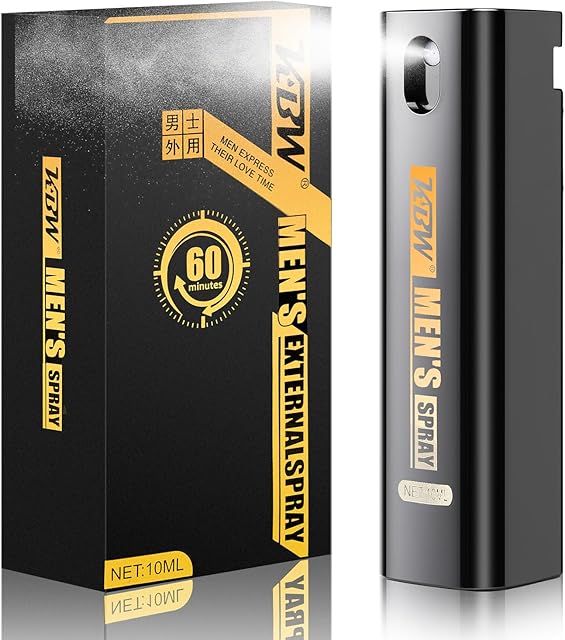 Delay Spray, Male desensitizing Spray,Male Climax Control Gentle Non-irritating No Odor, External Delayed Spray to Last Longer in Bed(10ml)