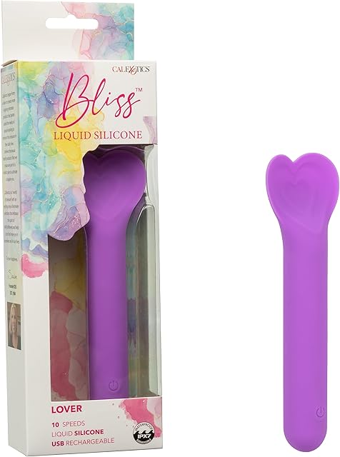 CalExotics Bliss Liquid Silicone Lover Clitoral Vibrator for Women - SE-0569-50-3