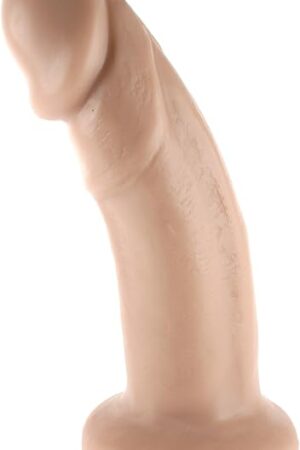 Vixen Creations VixSkin Maverick Dual Density Realistic Silicone Dildo, Vanilla/Ivory