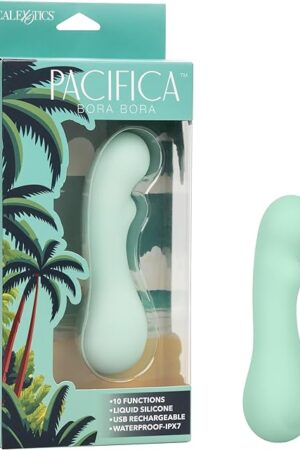 CalExotics Pacifica Bora Bora 10 Modes G Spot Vibrator for Women with Bulbous Accent and Waterproof Body Safe Silicone - SE-4210-15-3