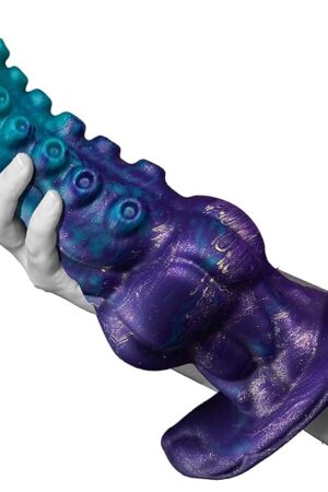 7.5in Big Butt Plug Tentacle Dildo XL Butt Plug, Monster Large Anal Dildo Soft Silicone Butplug, Wearable Tenticle Sex Toy Octopus Massive Dildos, Huge Anal Trainer for Men Women Gay Couples
