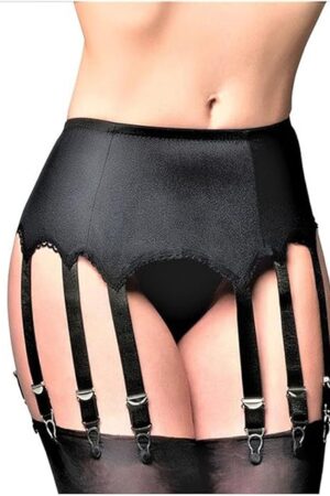 Women Garter Belts for Thigh Highs Plus Size Suspender Belt Garter Belt Lingerie Sexy Tight Garter with 10 Strap Slip