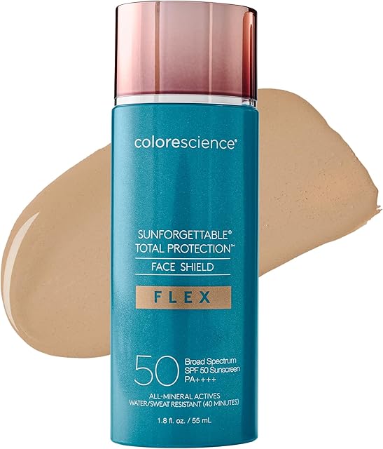 Colorescience Total Protection Face Shield Flex SPF 50, 18 fl oz
