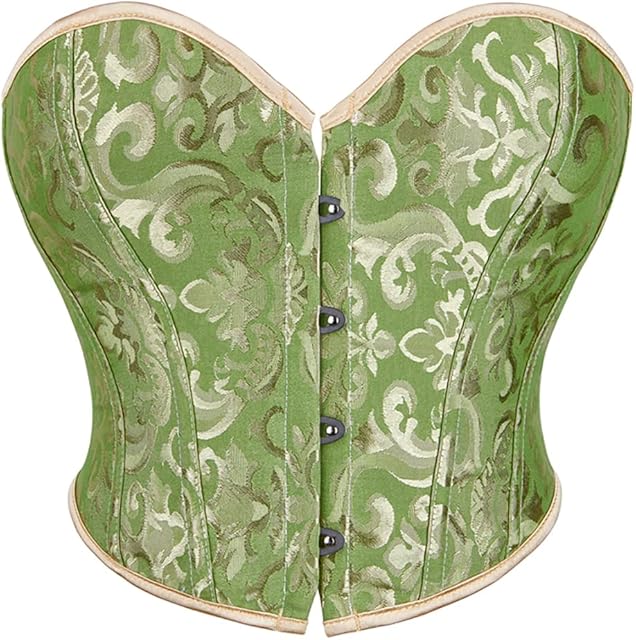 Women's Bustier Corset Top Lace Up Overbust Waist Cincher Sexy Body Shapewear Boned Belt Lingerie