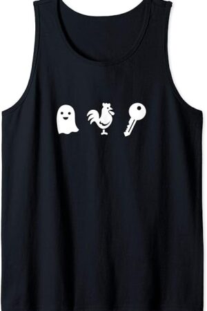 Funny Hidden Bukkake Cum Fetish Boo Cock Key Tank Top