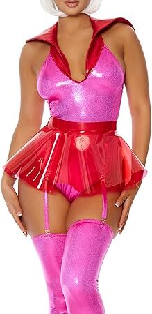 womens Lets Jet Sexy Cartoon Character Costume