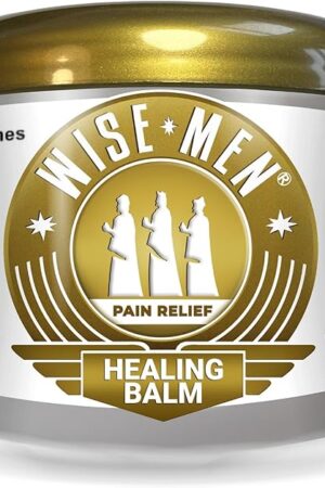 Wise Men Healing Balm with Myrrh and Frankincense Essential Oils for Neuropathy, Sciatica and Nerve Pain Massage and Skin Moisturizing
