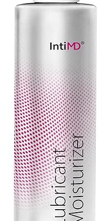 IntiMD Personal Lubricant Moisturizer Water Based Lube, FDA 510K Cleared, Long Lasting, Sensitive Skin Friendly - 8.5oz