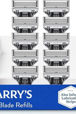 Harry's Razor Blades for Men - 10 Count - Premium Razor Blade Refill Cartridges