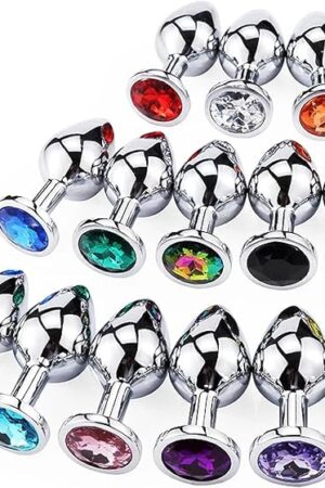 Anal Butt Plug BDSM Adult Butt Plug Metal Round Anal Sex Toys for Men Gay Prostate Massager Fetish Erotic Intimates Accessories