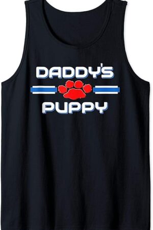 BDSM Daddy's Puppy Shirt | Gay Pup Play Fetish Gift Tank Top
