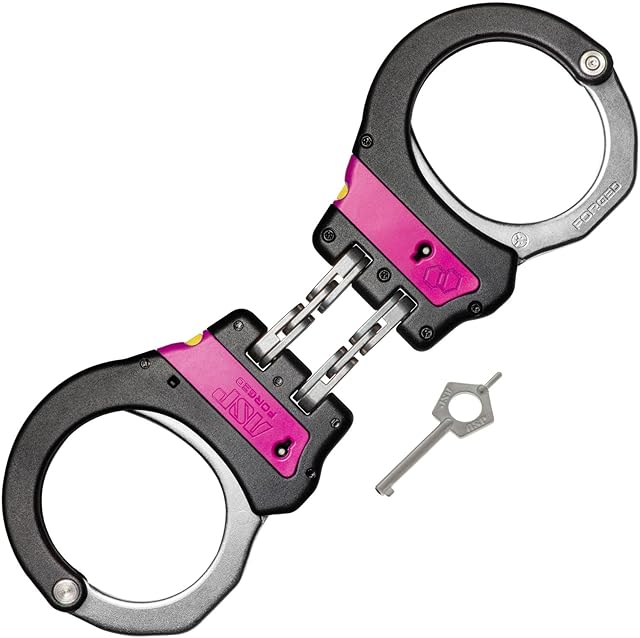 ASP Identifier Ultra Double-Locking Handcuffs, Colored Handcuffs, Forged Aluminum Cuffs, Professional Grade Equipment and Tactical Gear