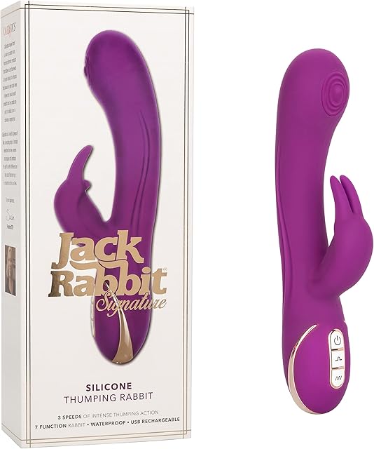 California Exotics Novelties Jack Rabbit Signature Silicone Thumping Rabbit