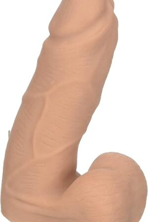 Blush Novelties Performance - 5" Mocha Prosthetic Flesh Flaccid Shaft and Balls - 1.25" Thick Packing with Comfortable All-Day Wear - Packer Underwear - Female Male Gear - Transition Friendly