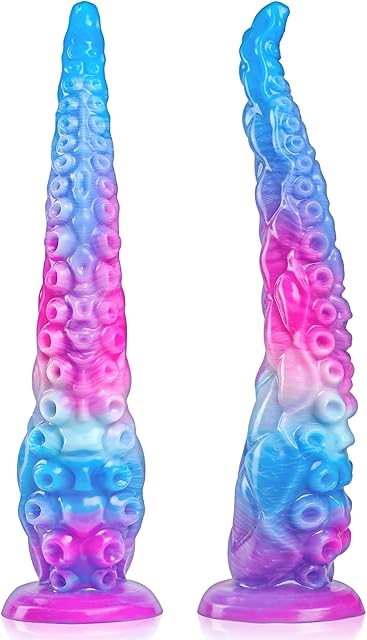 Fantasy Tentacle Dildo Sex Toys - 12.9'' Huge Anal Adult Toy, Strong Suction Cup Monster Dildo Anal Toys for C U G-Spot Stimulation, Silicone Horse Dildos Machine for Men Women Couples Sex Toy