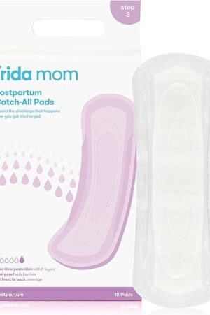 Frida Mom Postpartum Pads, Leak Proof Feminine Care Maxi Pads, 6 Layers of Protection for Maximum Absorbency (18ct)