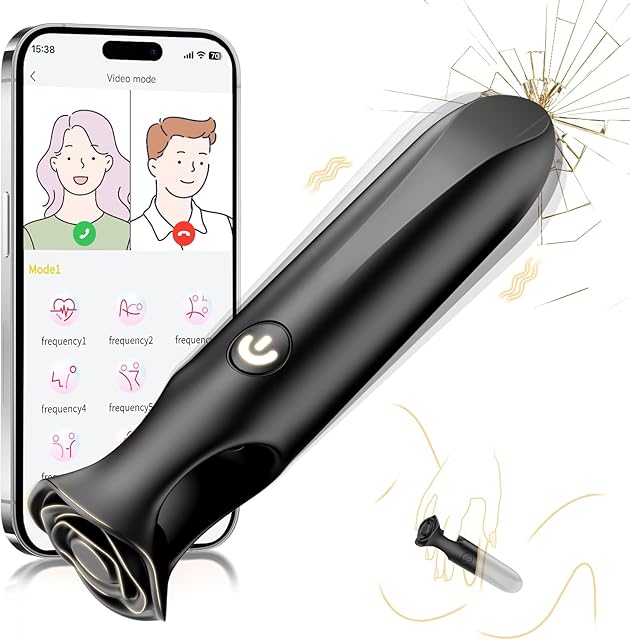Bullet Vibrator Sex Toys - Lipstick Mini Vibrator with App Control, G Spot Dildo Vibrators with 9 Modes, Portable Waterproof Adult Toys for Women, Silicone Adult Sex Toy for Couple Plays