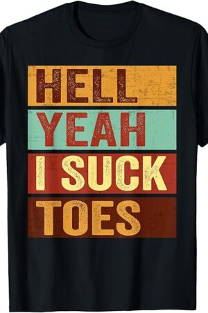 Funny Foot Lover Bold Humor Statement Vintage Style Fetish T-Shirt